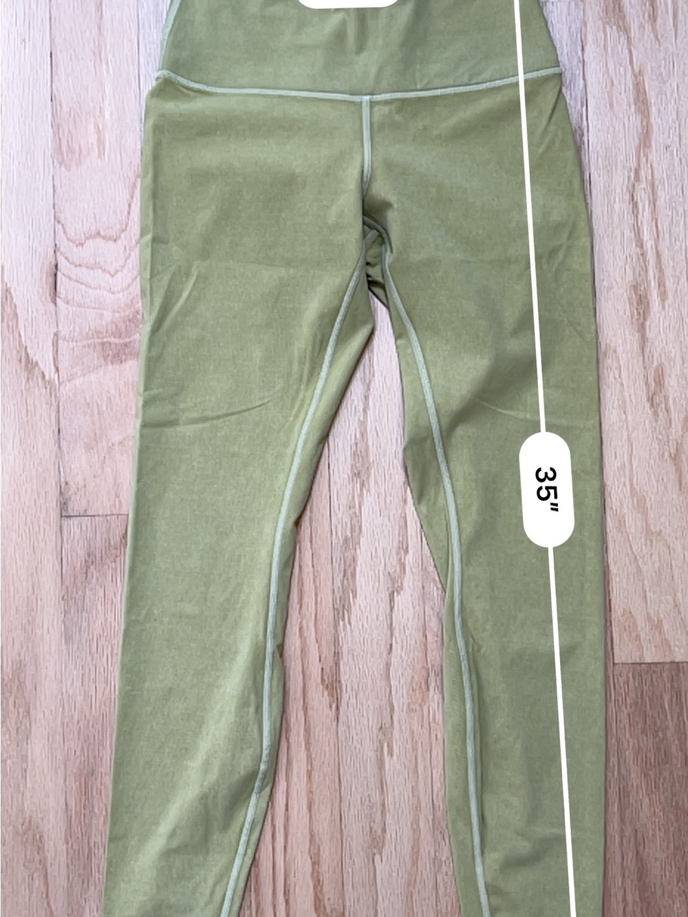lululemon athletica Olive Green High-Rise Leggings